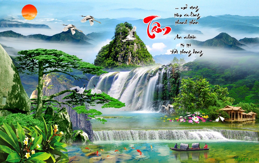 Phong cảnh sơn thủy hữu tình MHT2-029